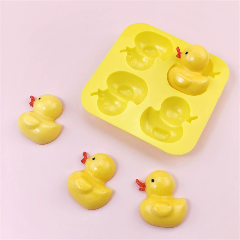 Soap Making Instructions - 비누 만들기 용품을위한 3D 오리 실리콘