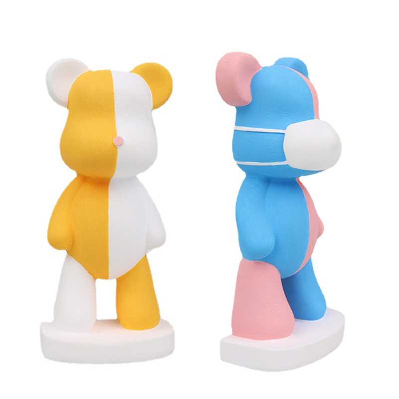 Soap Making Kit For Beginners - 3D 만화 곰 실리콘 캔들 몰드,