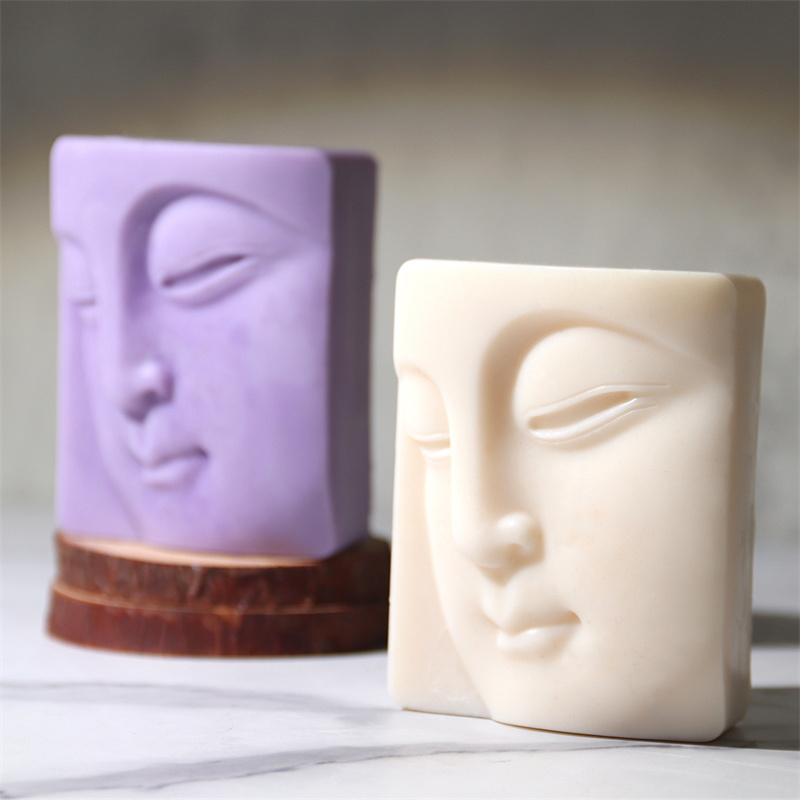 Soap Making Diy Kit - 부처님의 얼굴 실리콘 비누 금형 수제