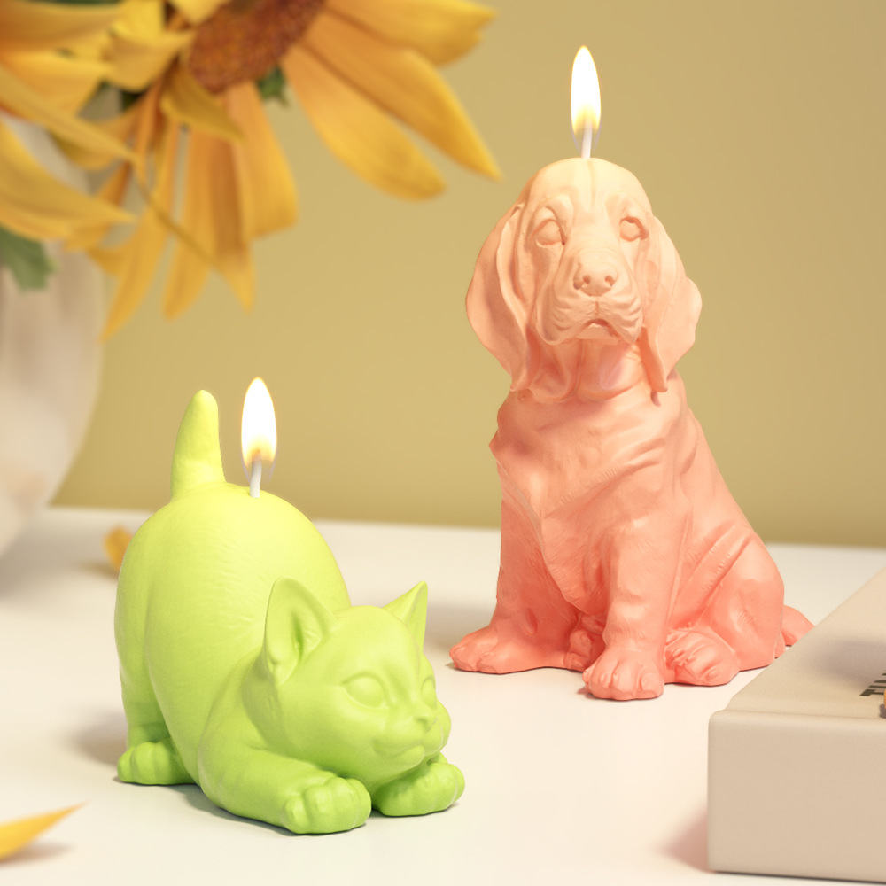 향기 양초에 대한 앉아 래브라도 강아지 실리콘 몰드 동 - Soap Making Gifts 리뷰 및 가격