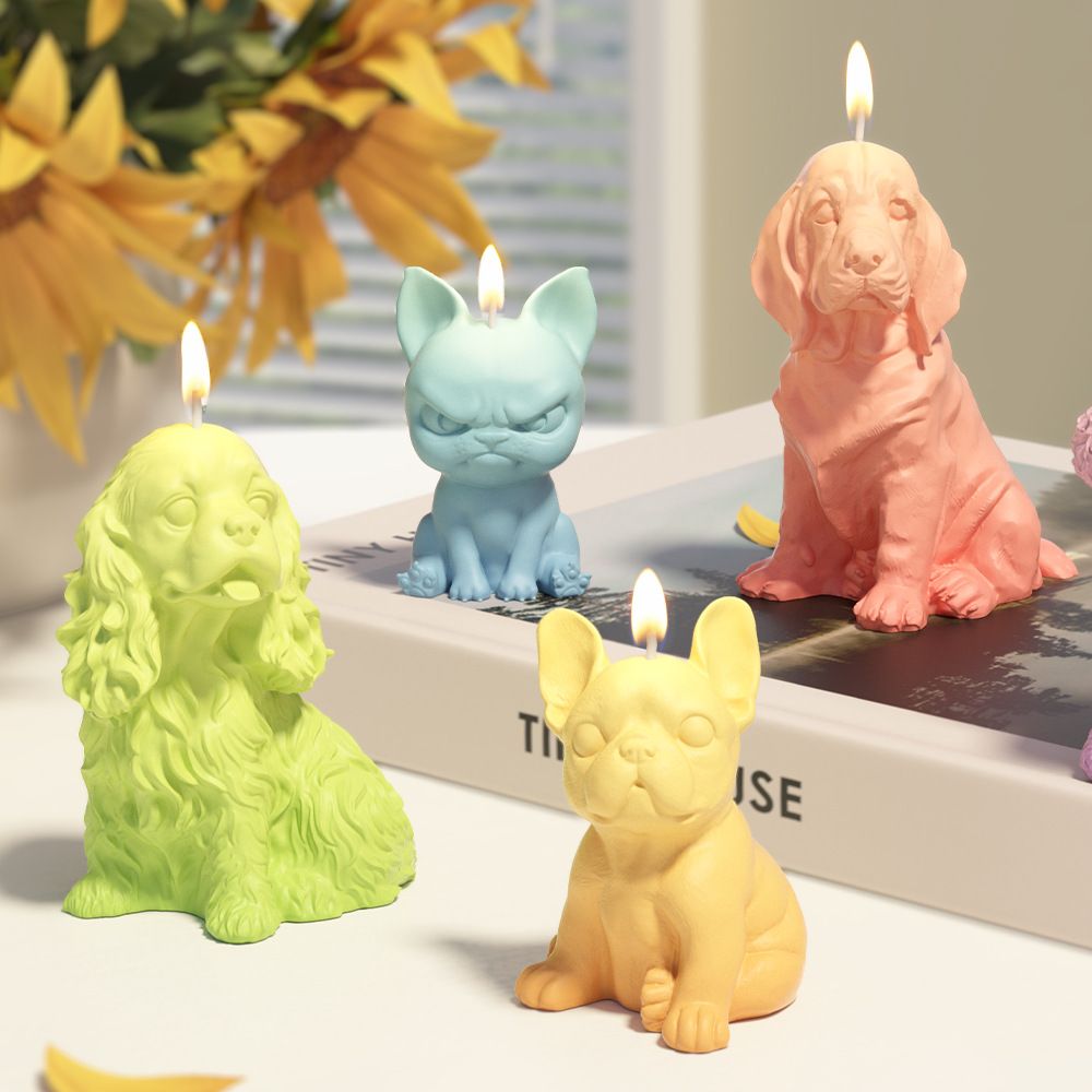 향기 양초에 대한 앉아 래브라도 강아지 실리콘 몰드 동 - Soap Making Gifts 리뷰 및 가격
