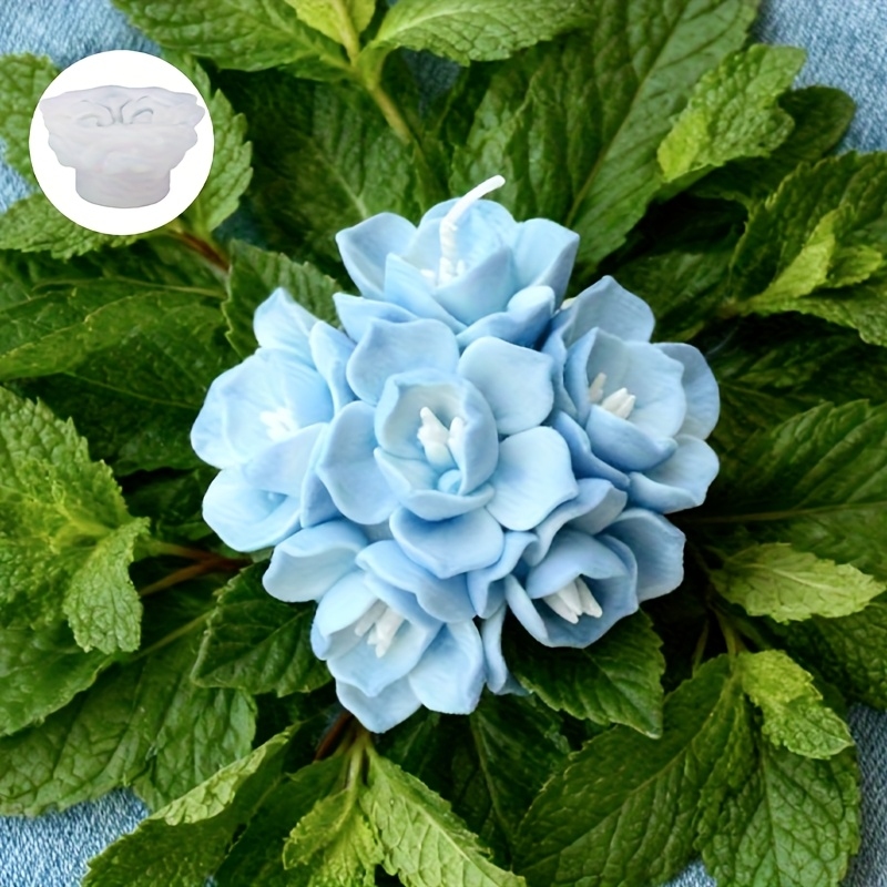 1개의 수국 양초 실리콘 몰드, 양초, 비누, 레진 공 - Soap Making Instructions 리뷰 및 가격