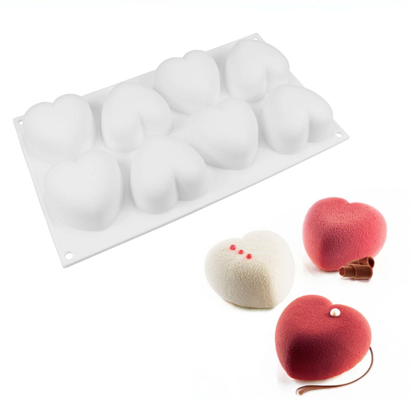 사랑 심장 실리콘 비누 금형 수제 양초 만들기 키트 D - Soap Making Kit For Beginners 리뷰 및 가격