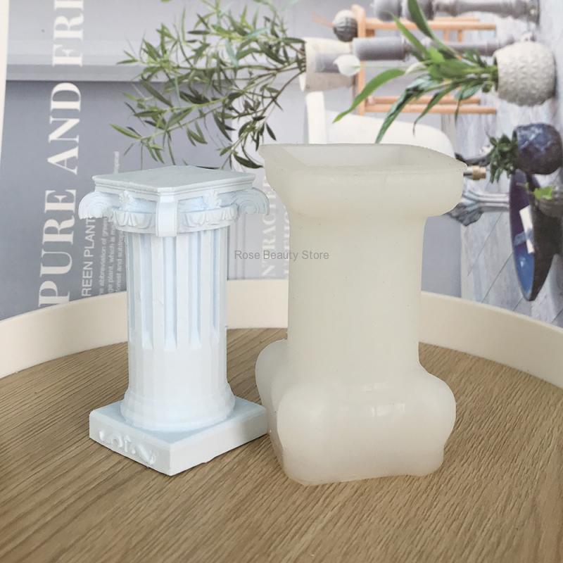 3D 로마 열 촛불 실리콘 금형 DIY 향기로운 비누  - Soap Making Gifts 리뷰 및 가격