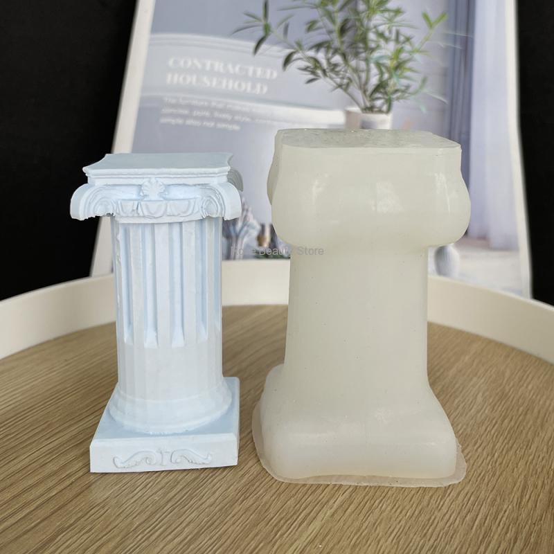 3D 로마 열 촛불 실리콘 금형 DIY 향기로운 비누  - Soap Making Gifts 리뷰 및 가격