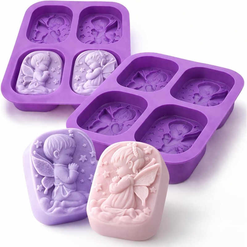 천사 실리콘 몰드 비누 만들기 용품 기도하는 요정 아기 - Soap Making Instructions 리뷰 및 가격